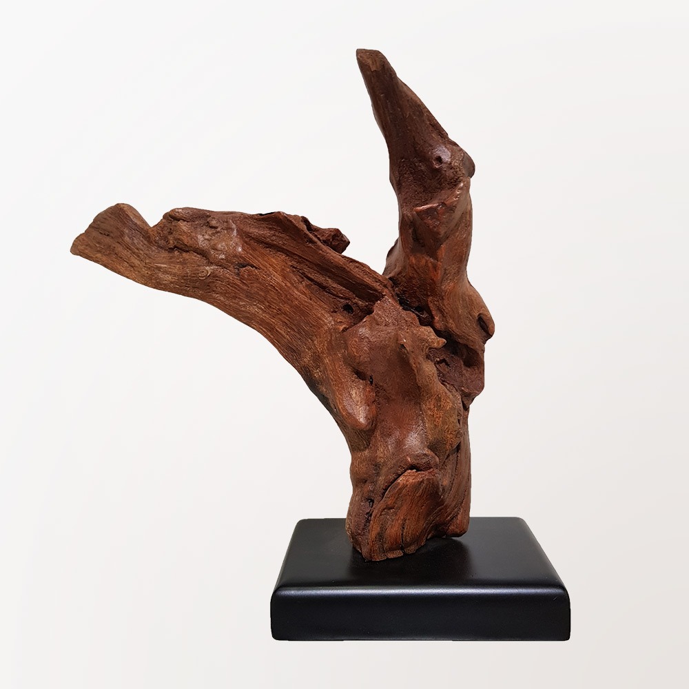 Escultura Garça Escura